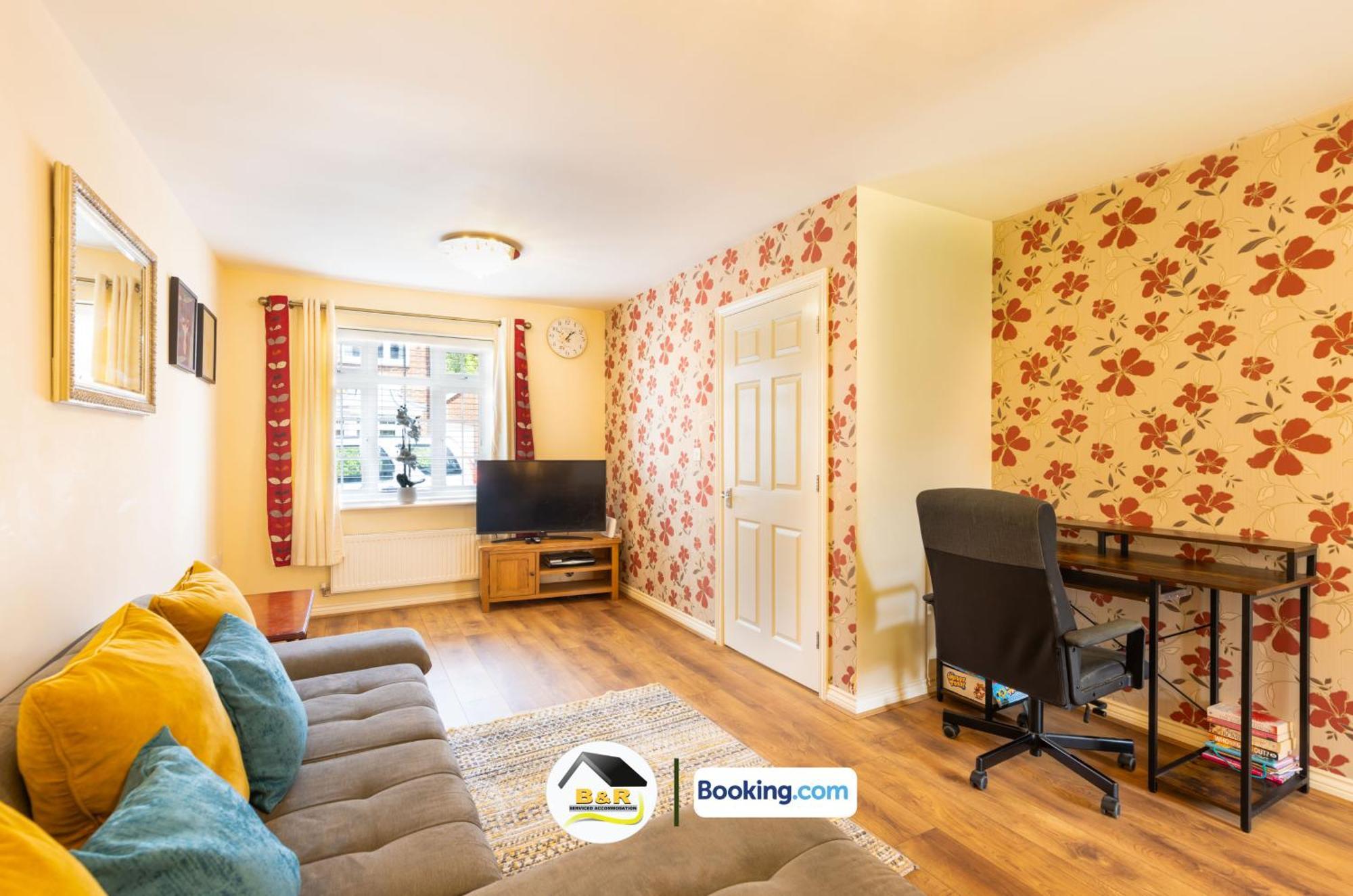 3 Bedroom House By B And R Serviced Accommodation Amesbury With Super Fast Wi-Fi 145Mbps Экстерьер фото